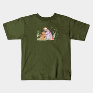 Winter warmth Kids T-Shirt